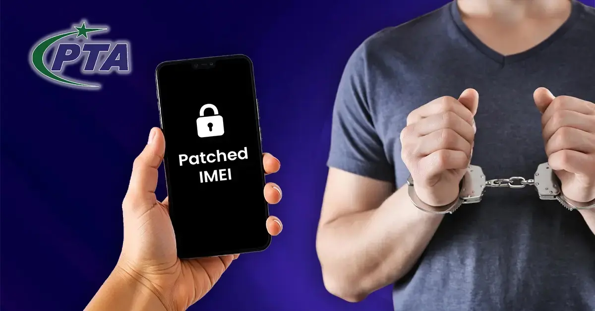 PTA raid targeting mobile shops involved in IMEI tampering and selling cloned phones.