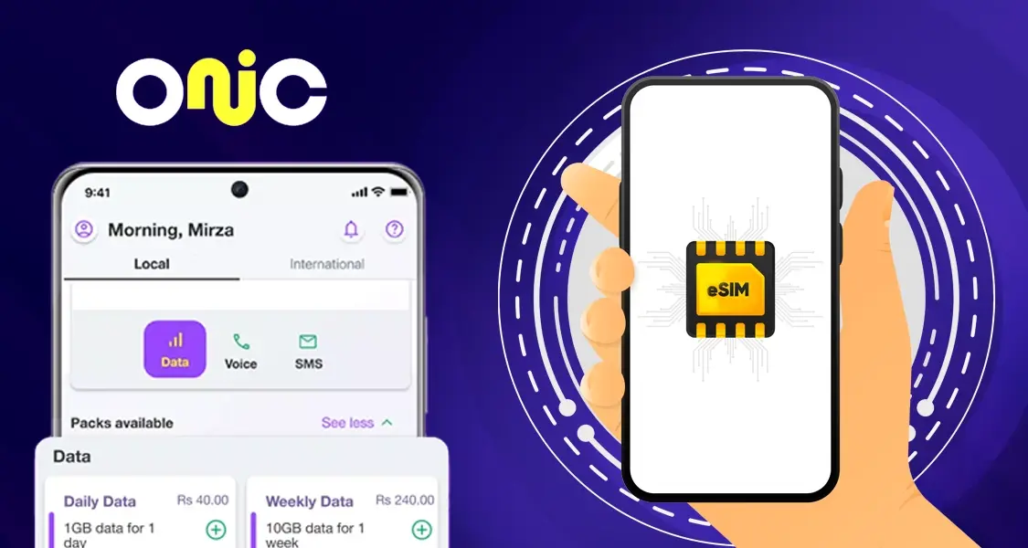 Onic eSIM in Pakistan